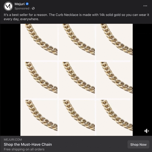 link click ad facebook ad types example video